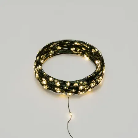 Электрогирлянда комнатная Neon-Night Роса 20 м 200 ламп теплый белый свет 8 режимов работы