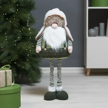 Фигура декоративная KREAFORTA Гном 80 см зеленый