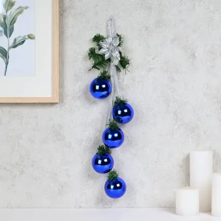 Украшение декоративное KREAFORTA Шары 47 см синий