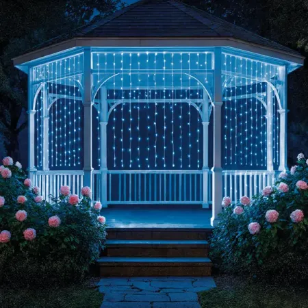 Электрогирлянда уличная Neon-Night Занавес 3x2 м 264 лампы цвет синий