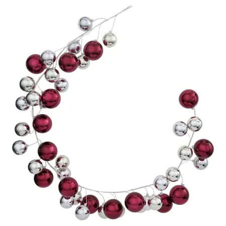 Гирлянда декоративная KREAFORTA 180 см с шарами розовый