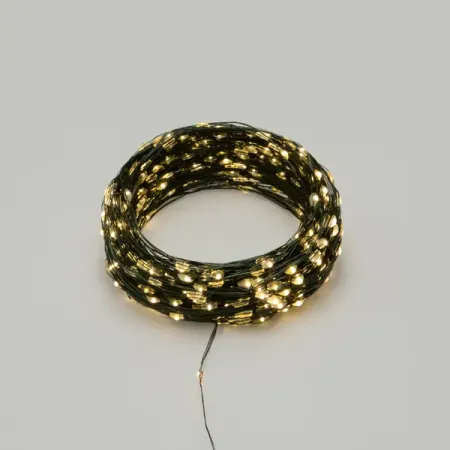 Электрогирлянда комнатная Neon-Night Роса 50 м 500 ламп теплый белый свет 8 режимов работы