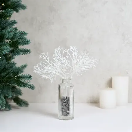 Ветка декоративная KREAFORTA Кораллы 20 см белый