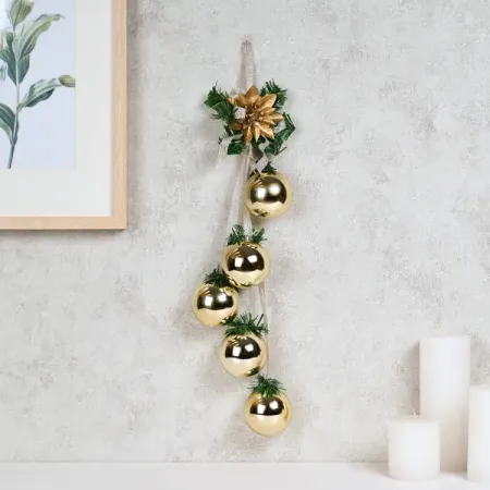 Украшение декоративное KREAFORTA Шары 47 см шампань