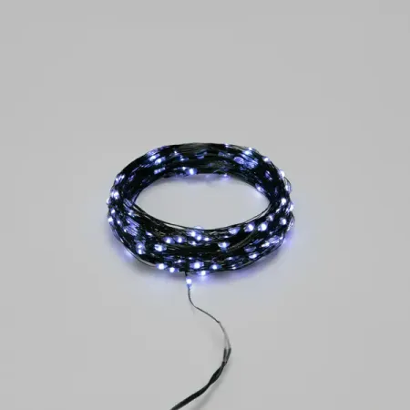 Электрогирлянда комнатная Neon-Night Роса 20 м 200 ламп холодный белый свет 8 режимов работы