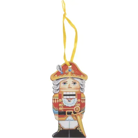 Елочная игрушка Домашняя кухня «Щелкунчик», 8.1x4 см, дерево, цвет красный хельма шпона домашняя фотостудия