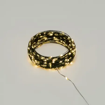 Электрогирлянда комнатная Neon-Night Роса 30 м 300 ламп теплый белый свет 8 режимов работы