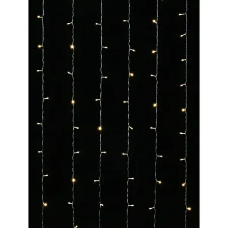 Электрогирлянда светодиодная занавес 3x2 м 144 ламп теплый белый свет 8 режимов