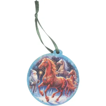 Елочная игрушка Домашняя кухня «Космическая троица», 6.8x6.4 см, дерево, цвет красный отвязная троица том 2 mitsudomoe манга