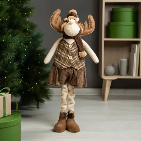 Фигура декоративная KREAFORTA Олень 70 см красный