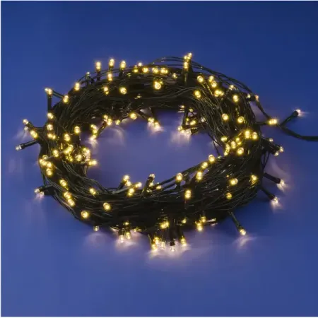 Электрогирлянда комнатная Нить 50 м 500 ламп теплый белый свет 8 режимов работы никита левицкий удаленный сервер своими руками от азов создания до практической работы