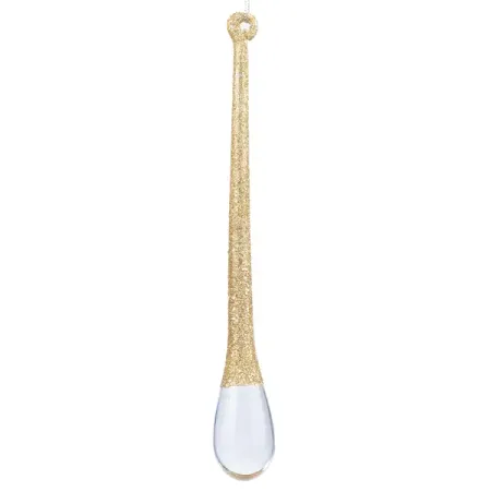 Украшение елочное «Капля», 25x3 см, цвет золотой татьяна корзо солнечная капля