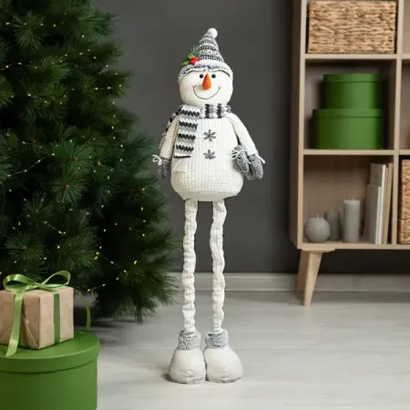Фигура декоративная KREAFORTA Снеговик 70 см белый