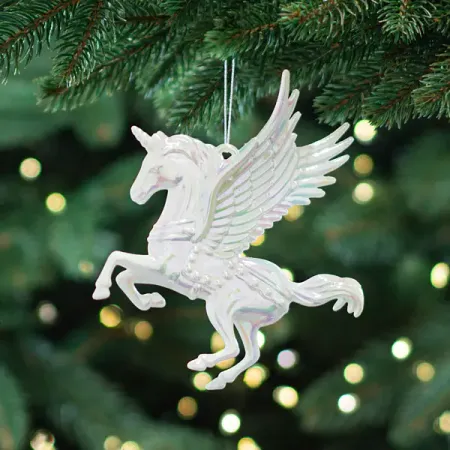 Фигура декоративная KREAFORTA Единорог 13 см белый