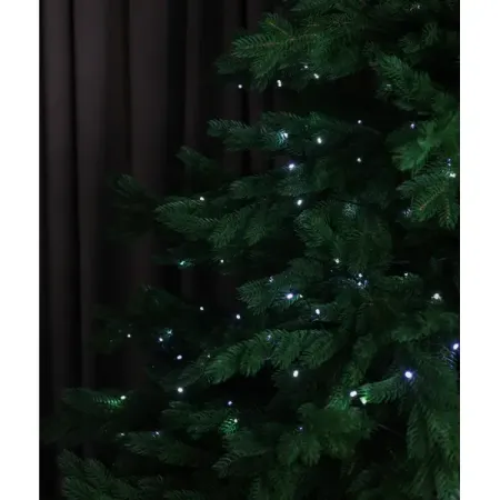 Электрогирлянда комнатная Нить 100 м 1000 ламп холодный белый свет 8 режимов работы