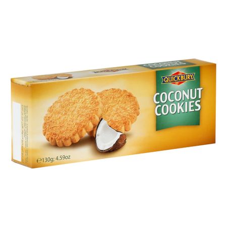 Печенье Quickbury кокосовое 150 г