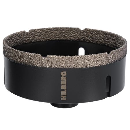 Коронка алмазная по керамограниту 110 мм Hilberg Super Hard (HH692) паззл оригами super maxi 35 элементов 470 350мм   пингвиненок пороро весёлый праздник