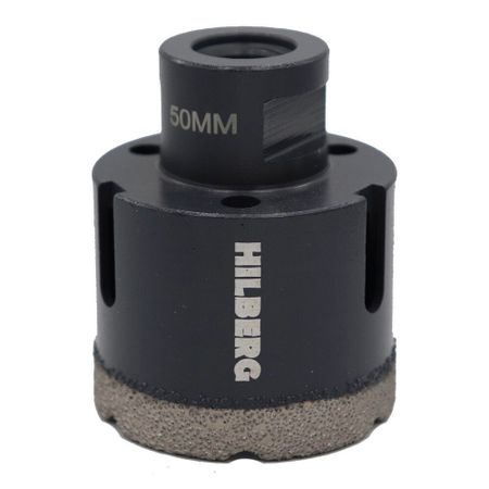 Коронка алмазная по керамограниту 50 мм Hilberg Super Hard (HH650) паззл оригами super maxi 35 элементов 470 350мм   пингвиненок пороро весёлый праздник