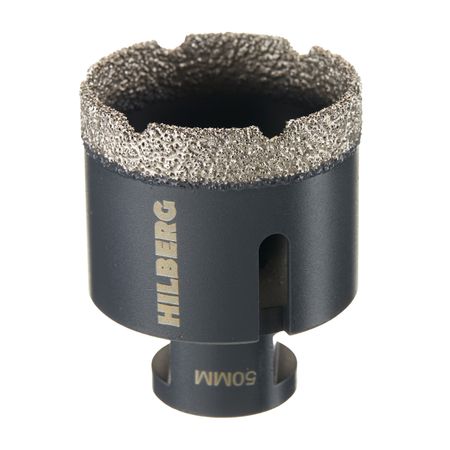 Коронка алмазная по керамограниту 50 мм Hilberg Super Hard (HH650)