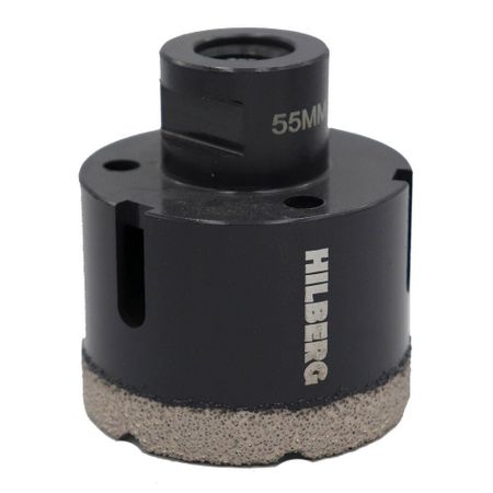 Коронка алмазная по керамограниту 55 мм Hilberg Super Hard (HH655) паззл оригами super maxi 35 элементов 470 350мм   пингвиненок пороро весёлый праздник