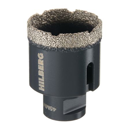 Коронка алмазная по керамограниту 45 мм Hilberg Super Hard (HH645) подходит для royal enfield super meteor 650 2022 2024 suzuki c109 r m90 c50 25 4 мм руль мотоцикла крепление на стержень зажимы стойки