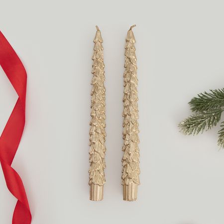 Набор свечей Елка/Christmas tree II полиэстерная скатерть merry christmas tree snowflake