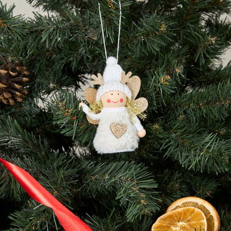 Елочная игрушка Прекрасная луна/Luna Belle елочная игрушка домашняя кухня лошадь и дед мороз 6 8x6 4 см дерево белый