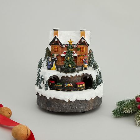 Статуэтка Снежная деревня/Villaggio di Neve II