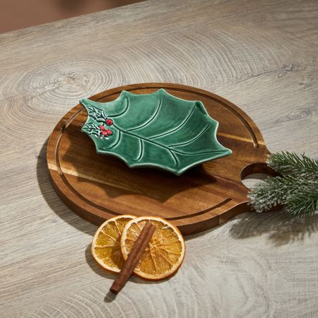 Блюдо Зеленый лист/Foglia Verde I наклейки для стен honc зеленый лист ок