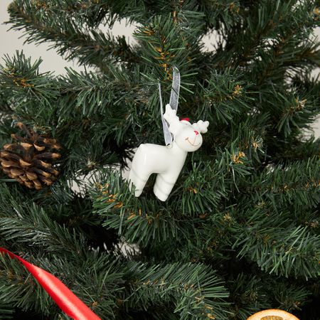 Елочная игрушка Снежные скачки/Snowgallop елочная игрушка домашняя кухня лошадь и дед мороз 6 8x6 4 см дерево белый