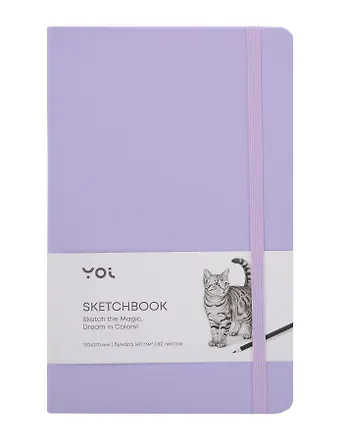 Скетчбук 13*21 80л 