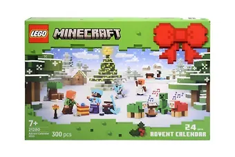 LEGO Minecraft: Адвент-календарь, 300 деталей (21280)