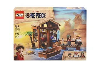 LEGO ONE PIECE: Хижина в деревне ветряных мельниц, 299 деталей (75636)