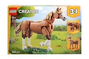 LEGO Creator 3in1: Красивая лошадь, 685 деталей (31166)