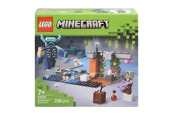 LEGO Minecraft: Столкновение с Варденом, 238 деталей (21274)