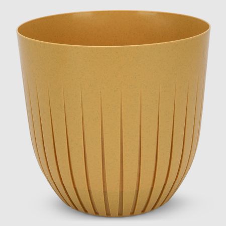 Горшок для цветов Alya Plastik line d21 см 5л желтый