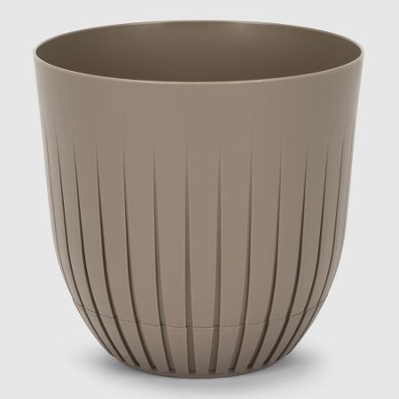 Горшок для цветов Alya Plastik line d13 см 1.1л капучино