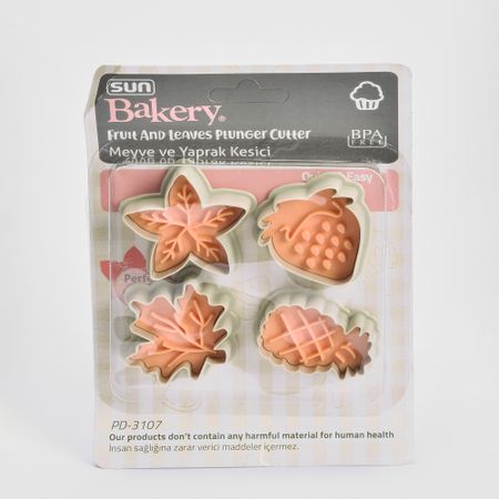 Набор формочек Sun Plastik для печенья 4 штуки