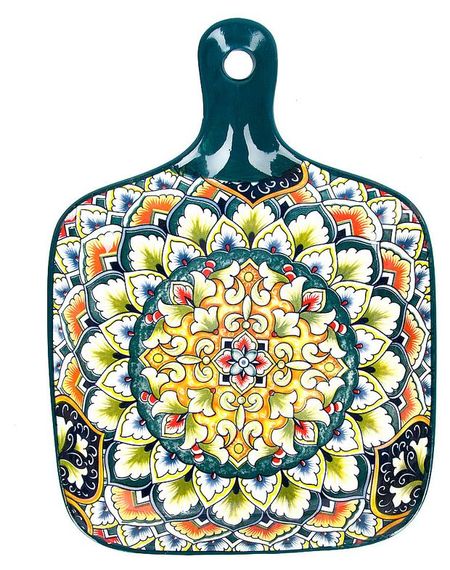 Блюдо с ручкой Nouvelle Home Arabesque, 23х14,5 см