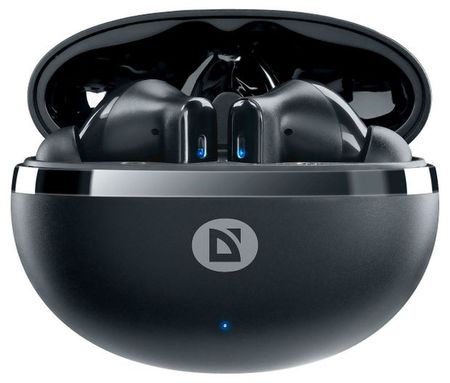Гарнитура беспроводная Defender Twins 965 TWS Bluetooth ANC черная уильям фолкнер звук и ярость