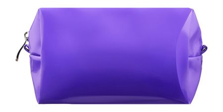 Гурмандиз Косметичка Лаковая Квадратная Лиловая