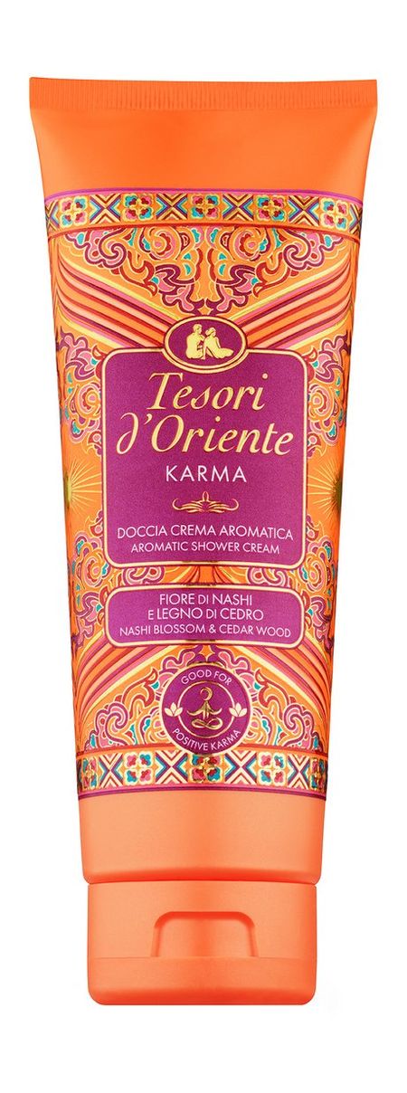Tesori D'Oriente Karma Shower Cream белые поролоновые бутоны для украшений