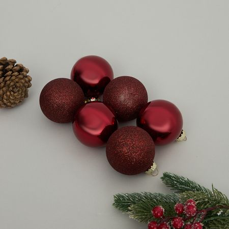 Набор елочных игрушек Блеск/Brillantezza II елочных игрушек 6 5x24 см   20 шт