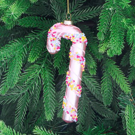 Украшение стеклянное Yancheng Shiny конфета 5.7x2x15 см