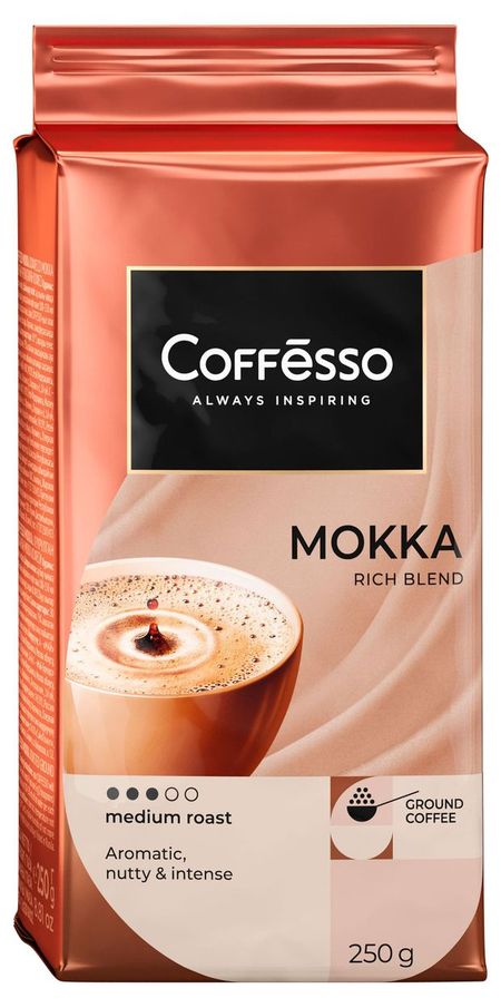 Кофе молотый Coffesso Mokka, 250 г