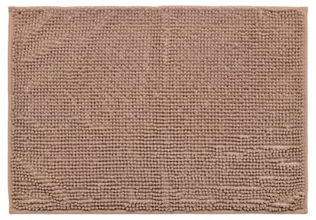 Коврик для ванной комнаты Actuel с противоскользящим основанием бежевый, 50х70 см