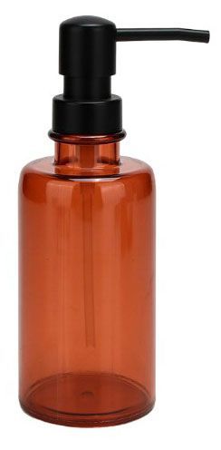 Дозатор для мыла Actuel коричнивый, 7х7х19,5 см