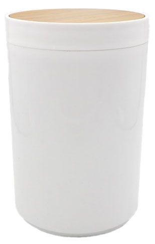 Ведро для мусора Actuel с бамбуковой крышкой, 5 л