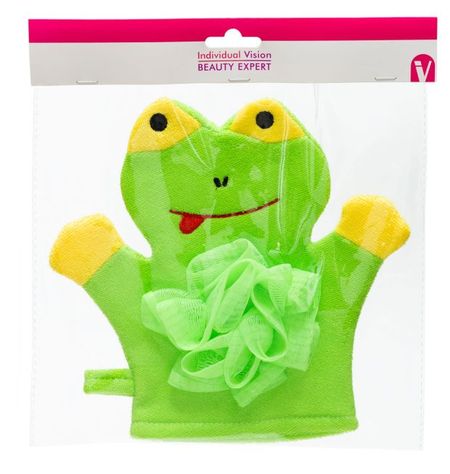 Мочалка-варежка детская Individual Vision Лягушонок