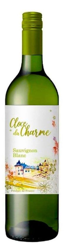 Вино Cloce du Charme Совиньон Блан белое сухое Франция, 0,75 л